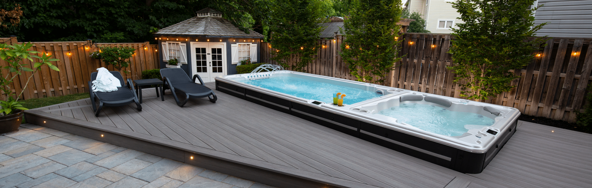 Outdoor Hot Tubs and Swim Spas